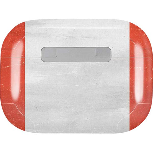 Peru Flag Distressed Apple AirPods Pro Skin